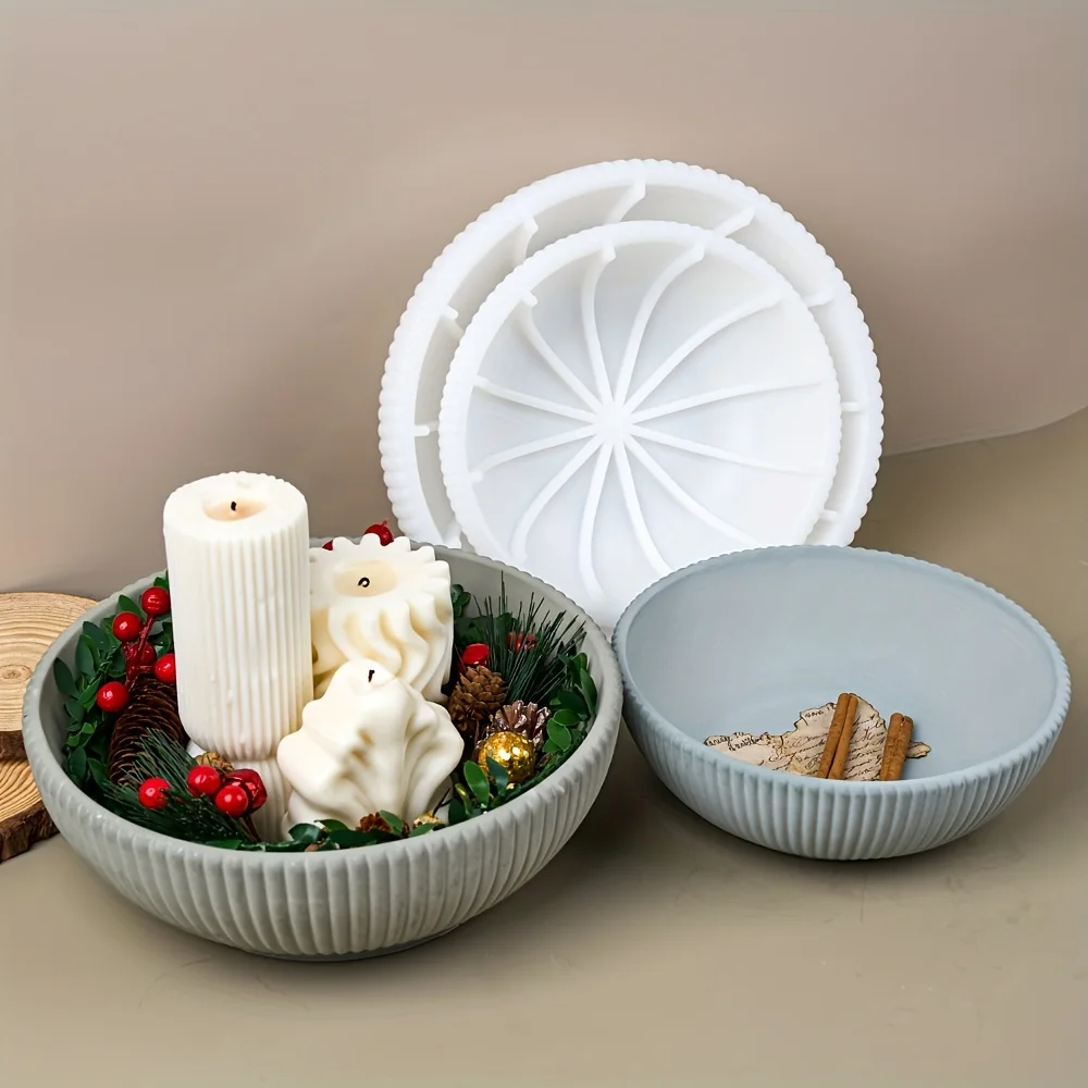 Succulent Set - 1 Ring Silicone Mould for Epoxy,