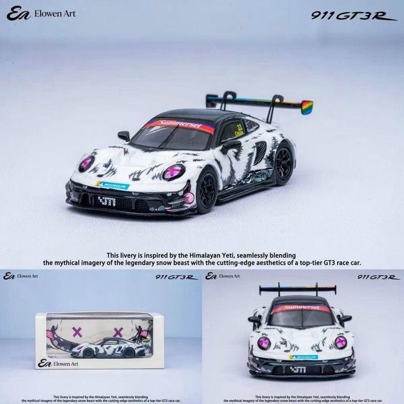 Monstera - Elowen Art 1/64 Porsche 911 GT3R