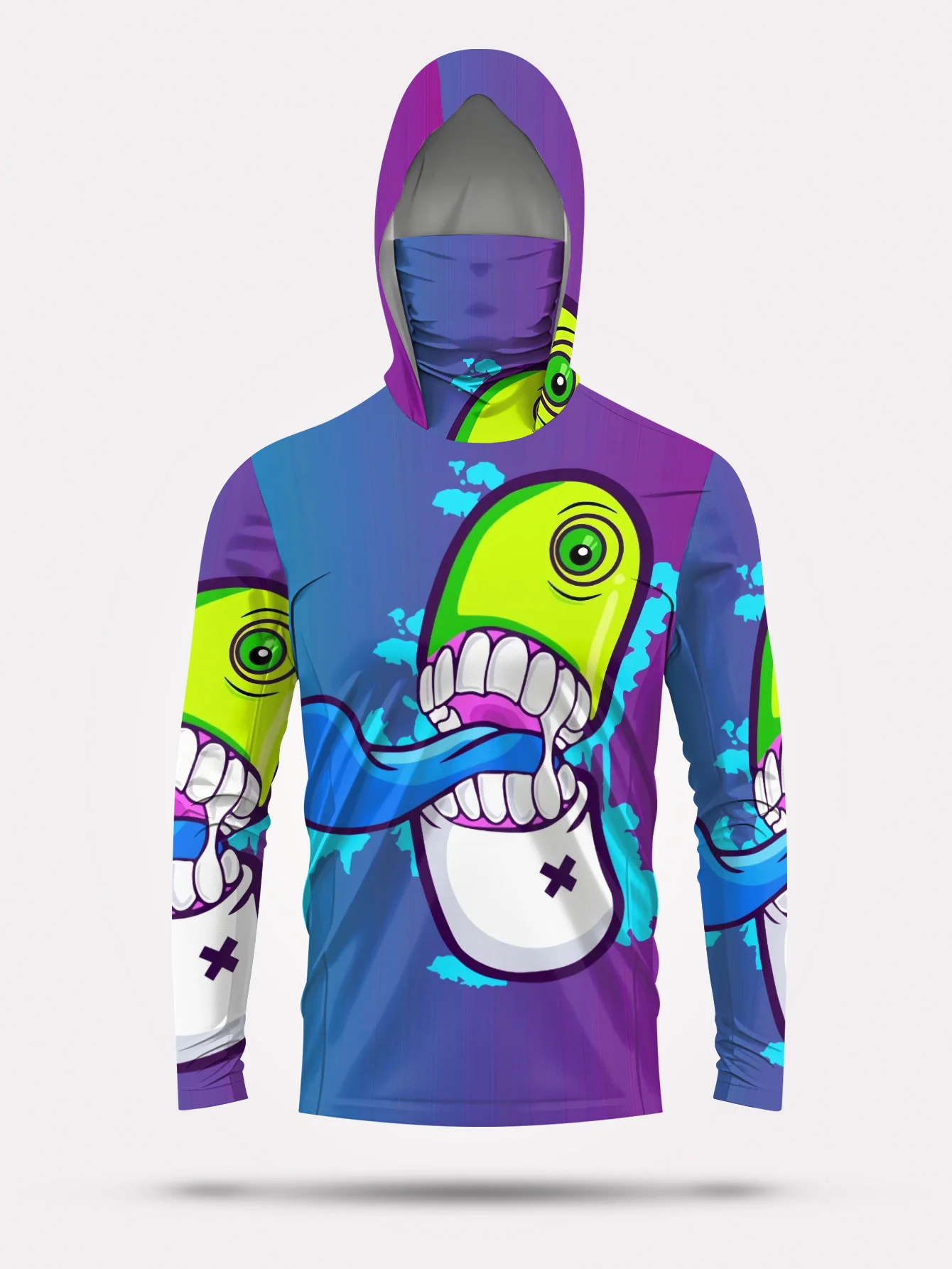 Men Cartoon Monster Graffiti F - Monstera ulasan dan harga