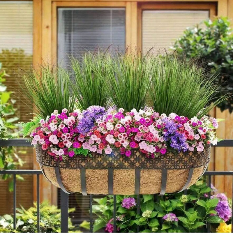 12Pcs Artificial Onion Grass F - Snake Plant ulasan dan harga