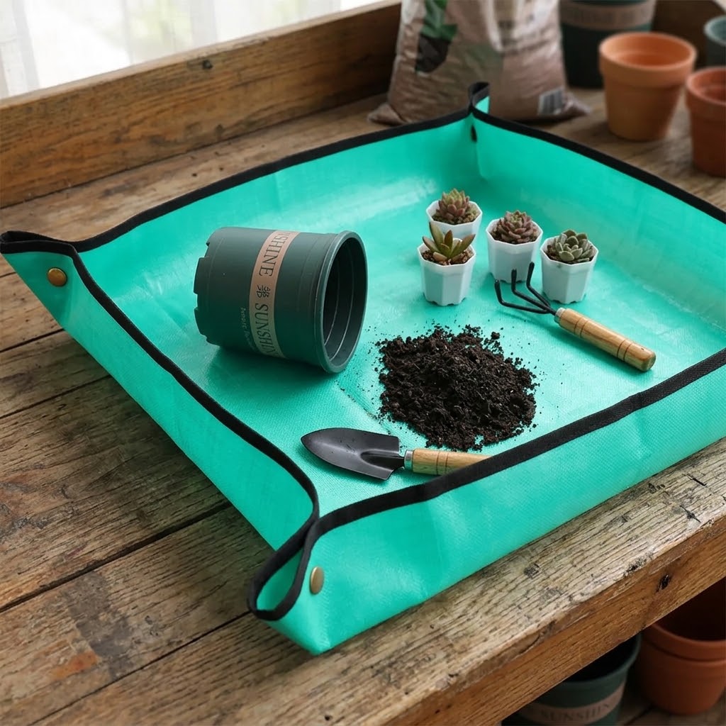 Waterproof Plant Repotting Mat - Repotting Mat ulasan dan harga