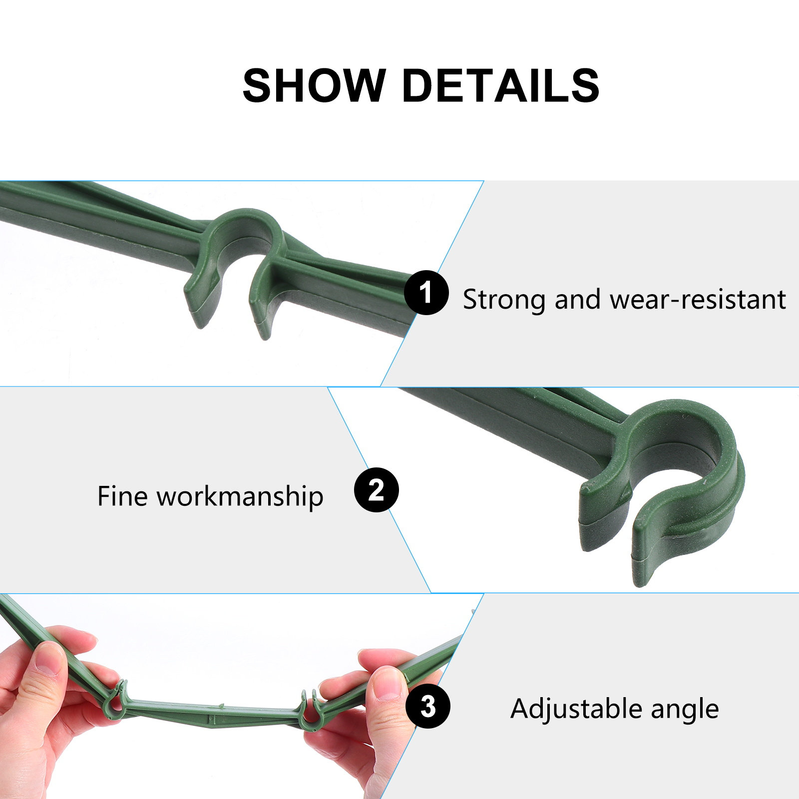 25Pcs Garden Support Stakes He - Plant Support Stake ulasan dan harga