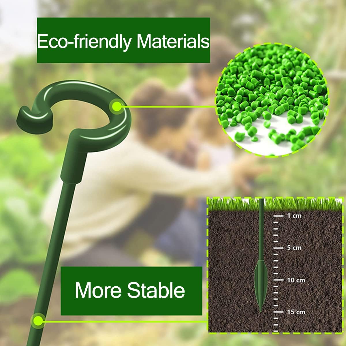 5/10pcs Plant Support Stakes P - Plant Support Stake ulasan dan harga